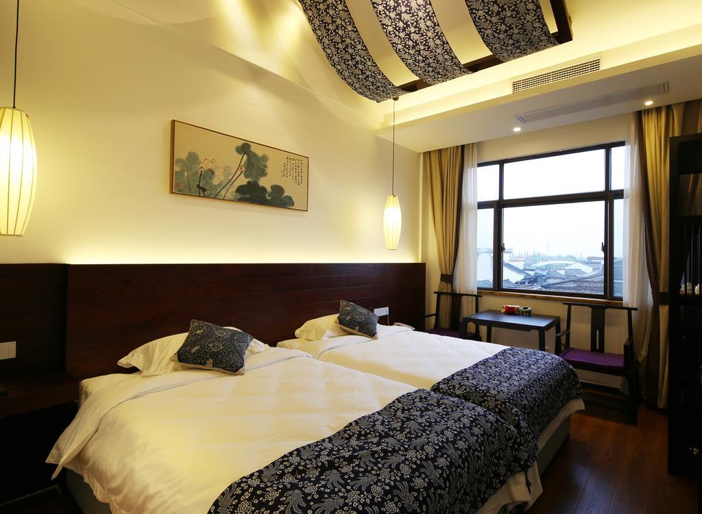 Floral Hotel · Yuexiang Inn Wuzhen Jiaxing Exterior foto